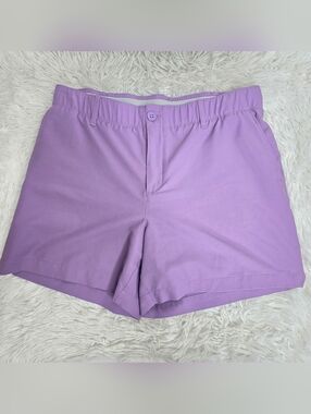 Under Armour Links Golf Shorts - Soft Purple (Size 8)
